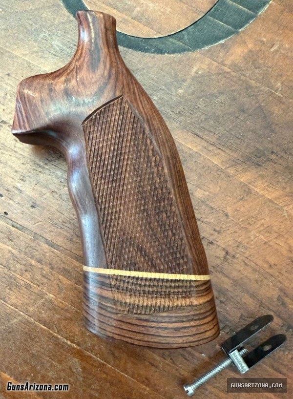 Hogue walnut S&W K/L square butt long grip
