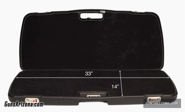 Negrini MOD.9R-TAC/4881: Rifle Hard Case with Standard Trim for 1 Rifle + 1 Scope