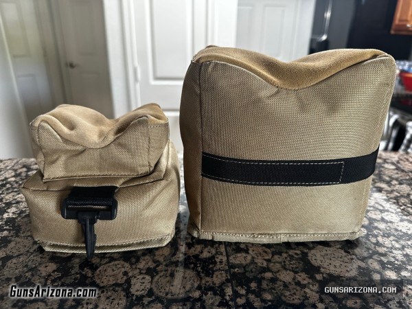 Rifle case and Range bag