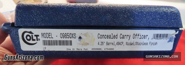 Colt Concealed Carry Officer (CCO) Model