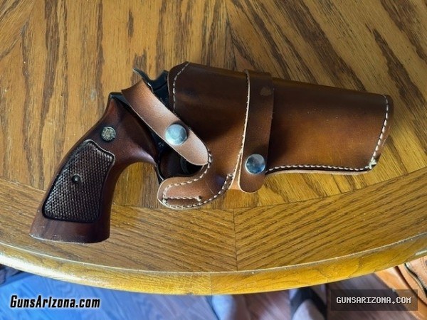 S&W Brand #19-34 Leather Belt Holster