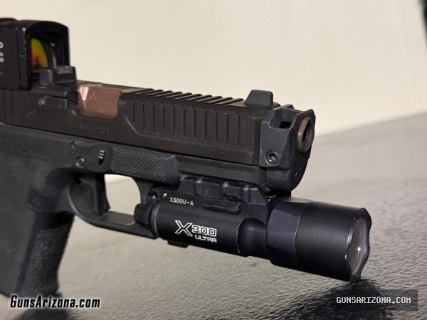 Glock 19 Gen 4 Radiant Ramjet/Landers Weapon Systems/Aimpoint Acro