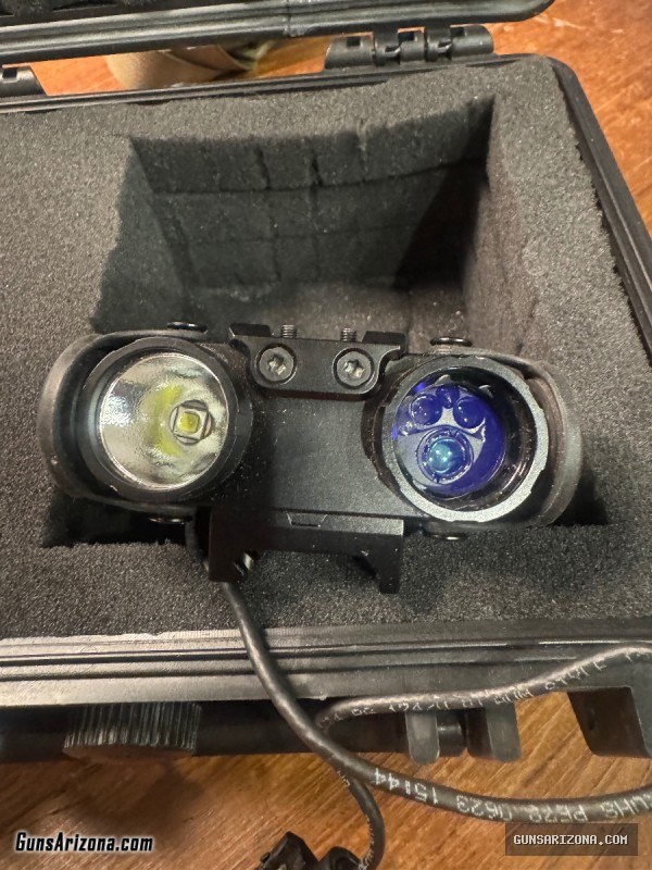 Holosun IR/white light, IR/vis grn laser