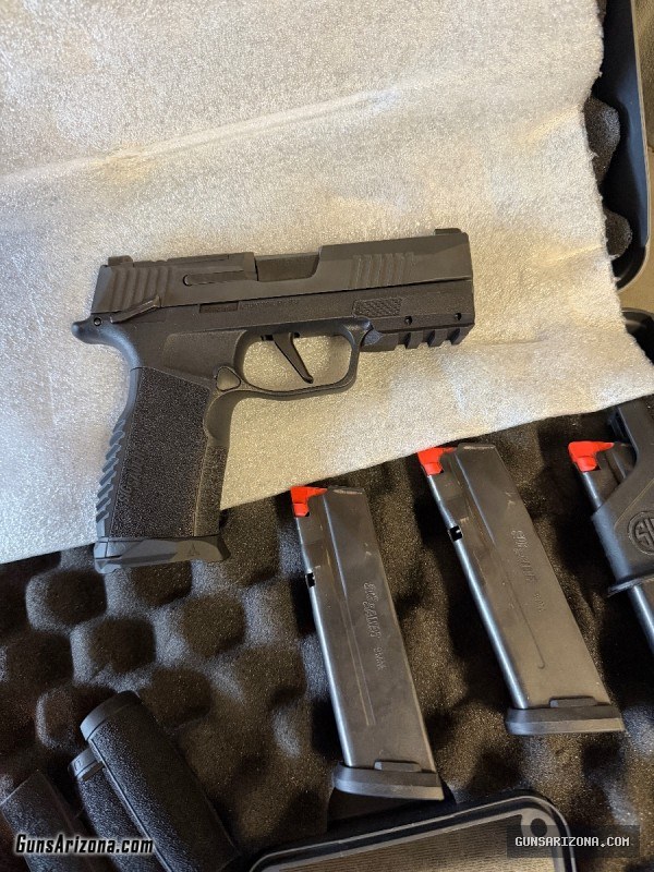 P365 XMacro TACOPS manual safety w/ Radian Backstrap + Magwell