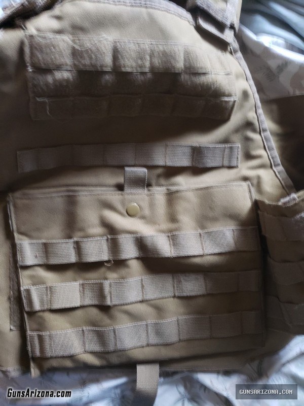 Rothco Plate Carrier with Tourniquet Pouch and Security Patch
