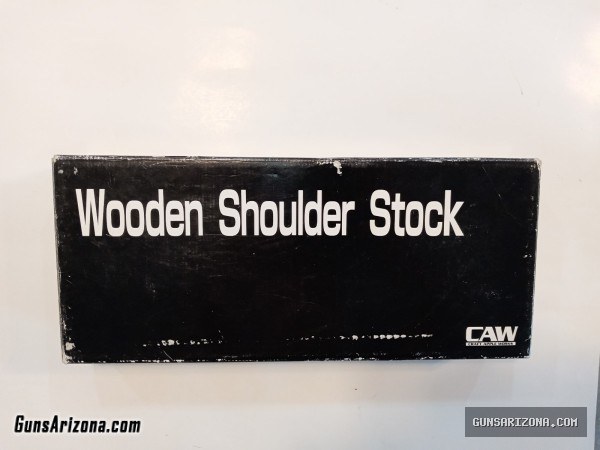 1913 Artillery Luger Wood Holster/shoulder Stock (Reproduction)