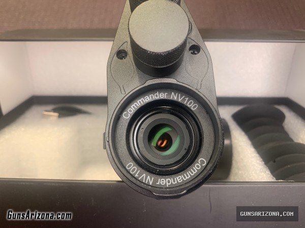 BOTH Oneleaf.ai Commander NV100 Rifle Scope Night Vision + IR Monocular