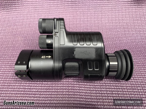BOTH Oneleaf.ai Commander NV100 Rifle Scope Night Vision + IR Monocular