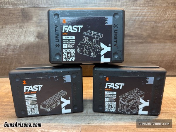 NIB: Unity Tactical FAST mounts/optic risers