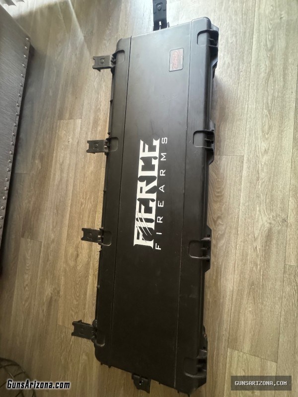 Fierce Firearms - Custom Foam Cut-Out Hard Rifle Case