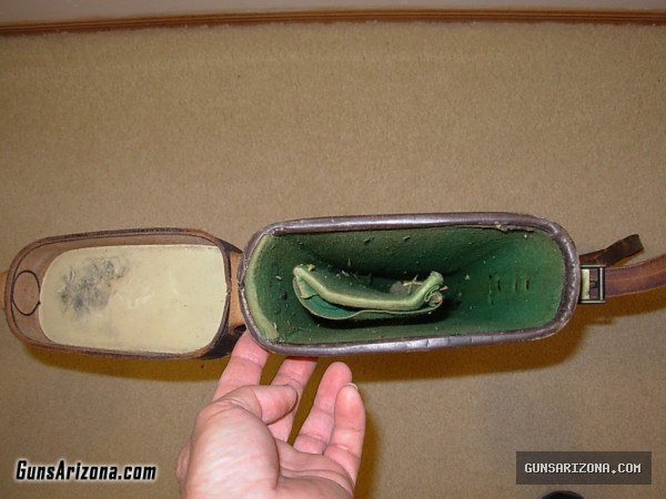 Vintage Leather Rifle or Shotgun Breakdown Carry Case