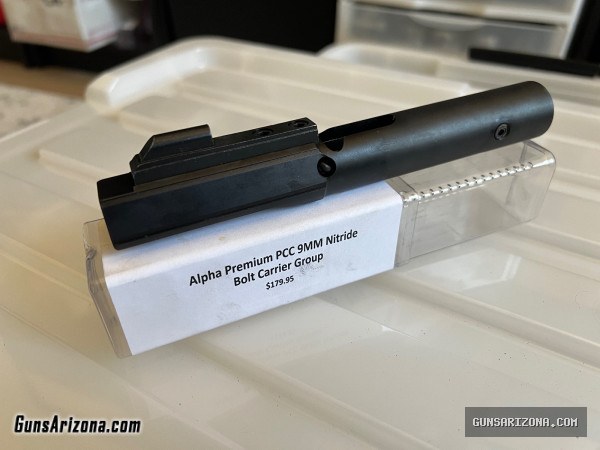 Alpha 9mm PCC Nitride Bolt Carrier Group