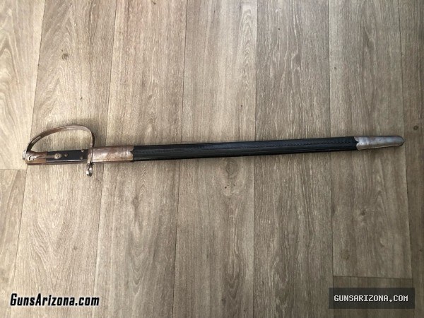 Sawback bayonet for the Martini Henry Artillery Carbine