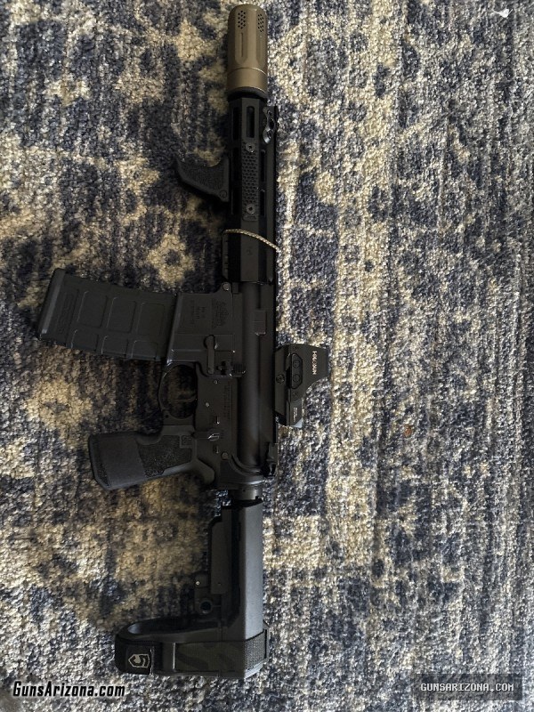 Psa 7.5 inch .300 black out honey badger build