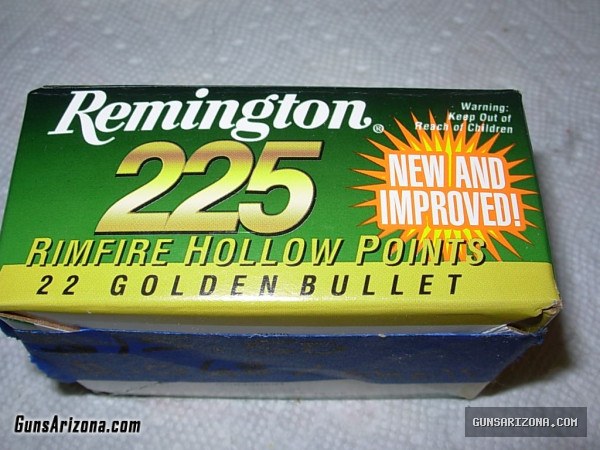 225 Remington 22 Golden Bullet