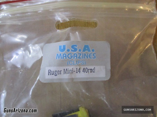 Mini 14 40 round magazine qty.2 Made in U.S.A.