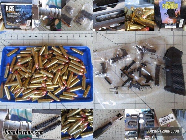 AMMO, AR Uppers, 9mm AR Buffer Kit, Spring Kits