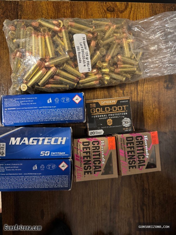 Ruger LCR 38 special with ammo