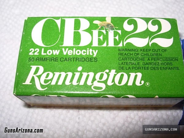 Remington CBEE .22 LOW Velocity 22 short. Box of 50