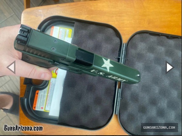 Rare Factory Glock WW2 US ARMY OD G34