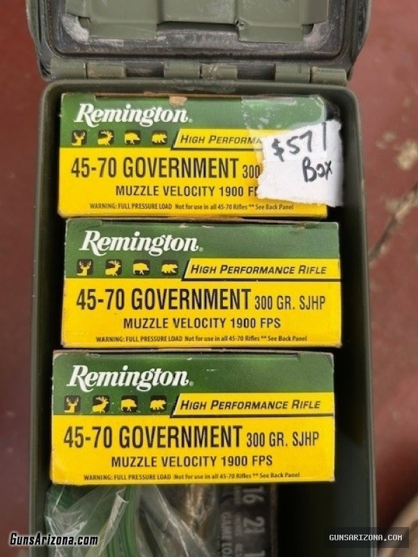 Remington 45-70 Ammo
