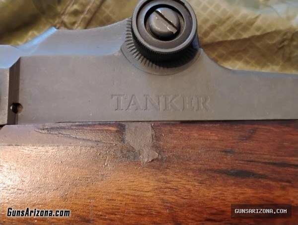 Juan Erquiaqa Tanker garand version 181/4"carbine 30/06