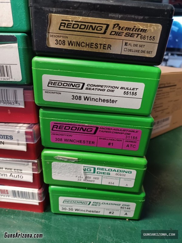 reloading dies, Dillon, Redding, Hornady, lee, RCBS