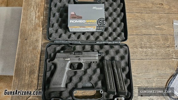 Sig P320 X-Carry Legion with Threaded Barrel with Romeo1 Pro