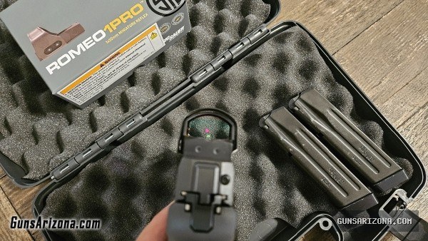 Sig P320 X-Carry Legion with Threaded Barrel with Romeo1 Pro
