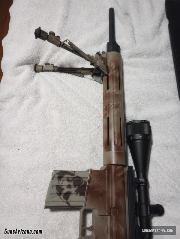 Remington R-25 .308 Semi-Auto Rifle 6X24 50mm Scope