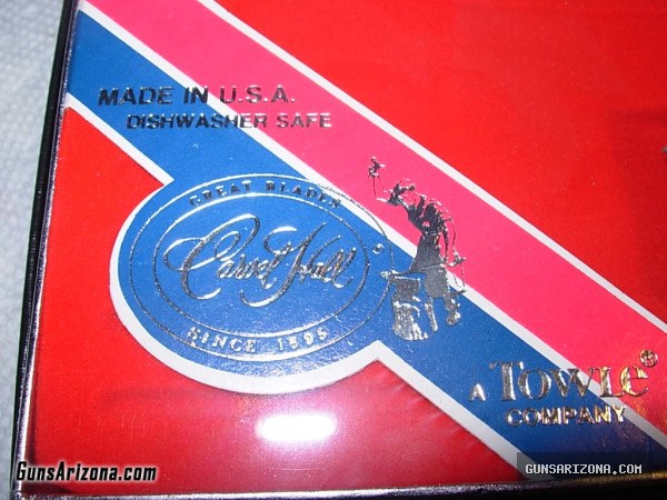 Carvel Hall Carving Knife set.  New in Unopened box.