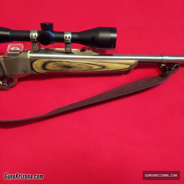 Ruger #1 .405 Winchester stainless/laminate
