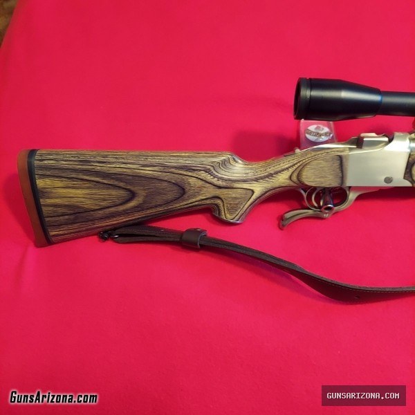Ruger #1 .405 Winchester stainless/laminate