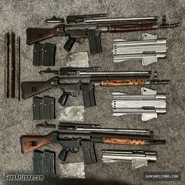 CETME-C BATTLE RIFLES (3 total)