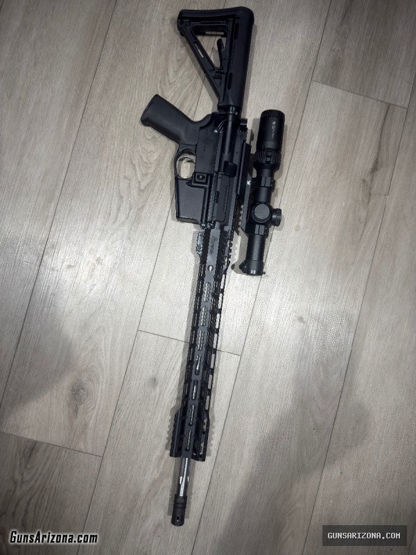 Long Range AR-15 18” mid length .223/5.56
