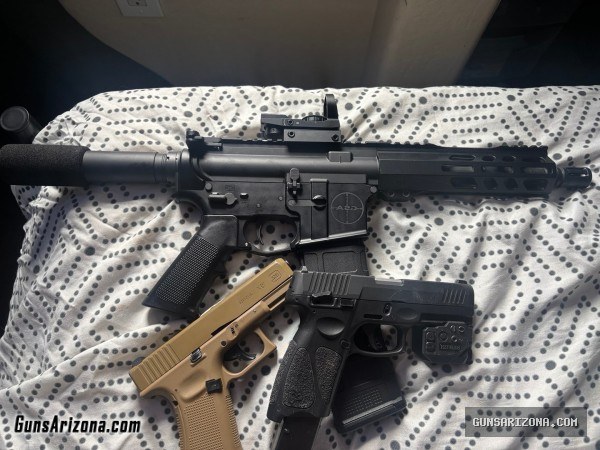 Glock 19x frt special with 7in arp