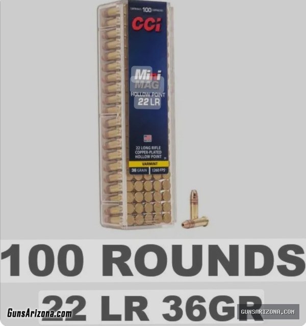 CCI Mini Mag 22LR  36Gr. HP