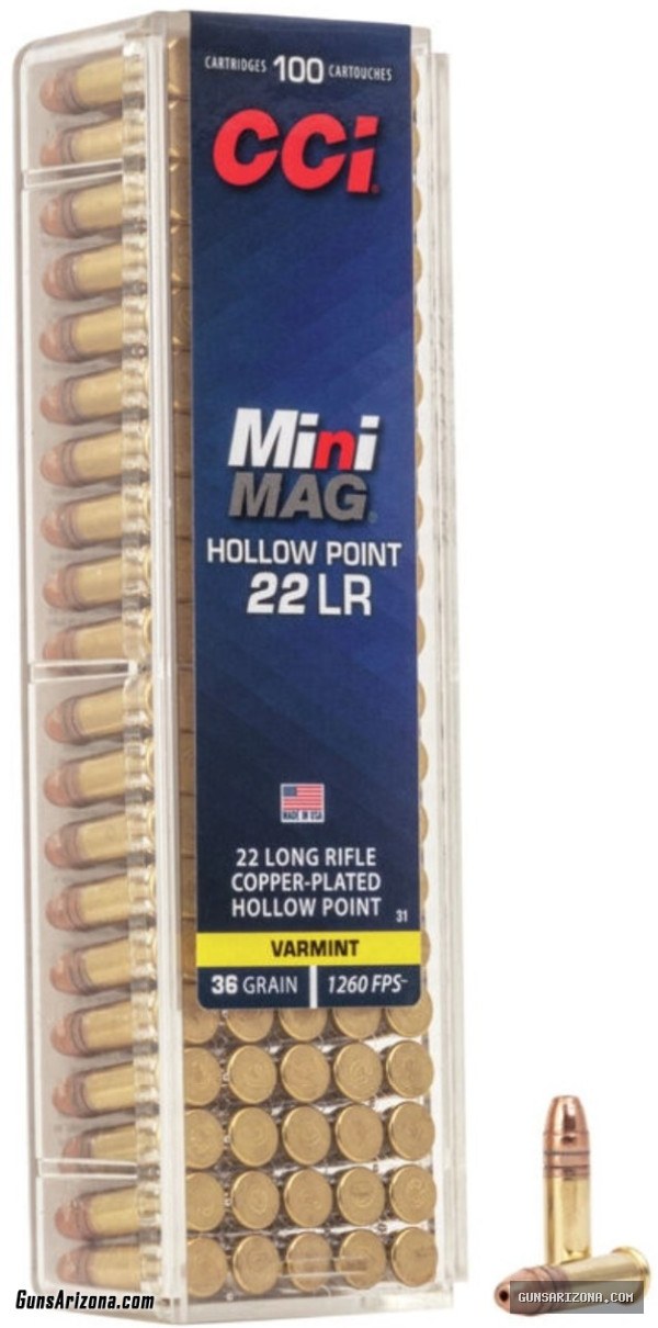 CCI Mini Mag 22LR  36Gr. HP