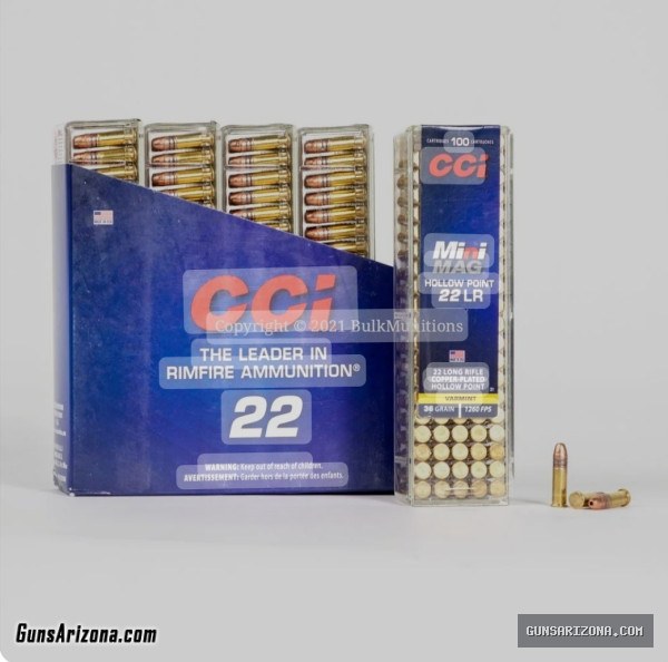CCI Mini Mag 22LR  36Gr. HP