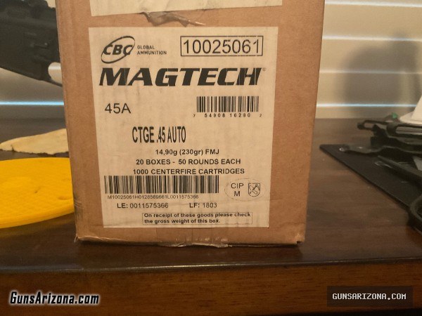 45a ammo