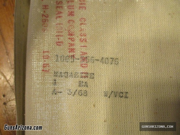 1918 BAR Magazine Military 1005-556-4076 3/68 VIETNAM