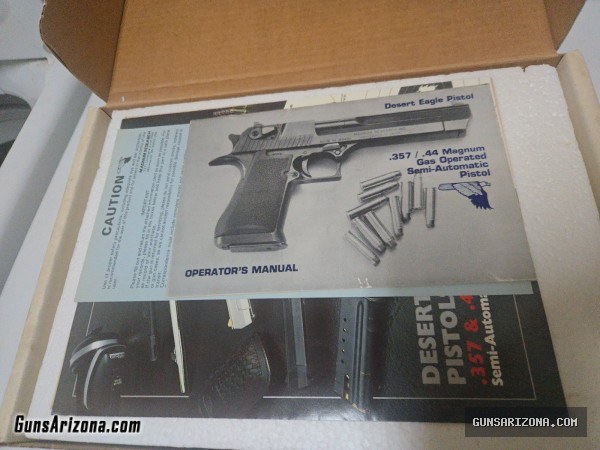 DESERT EAGLE 357 magnum israeli made