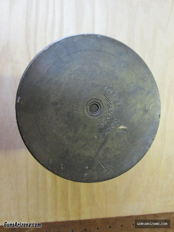 90mm  Blank Artillery Shell Casing - WWII Era