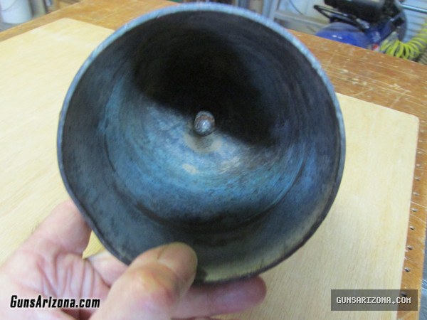 90mm  Blank Artillery Shell Casing - WWII Era