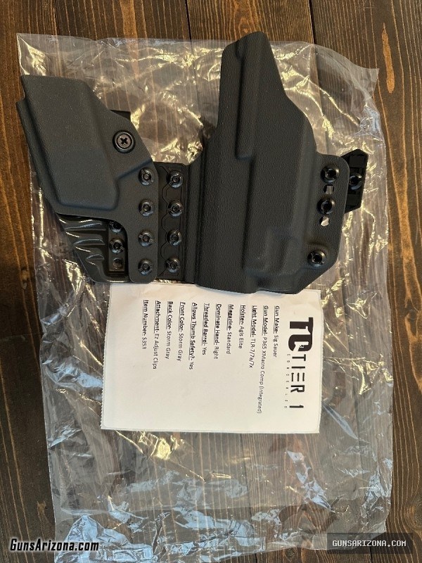 Tier 1 tactical p365 x macro holster new