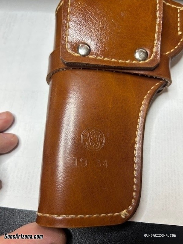 S&W Brand #19-34 Leather Belt Holster