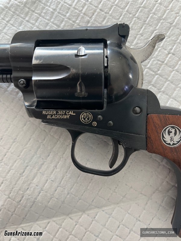 Ruger Blackhawk 357 Rare Three Screw 6.5
