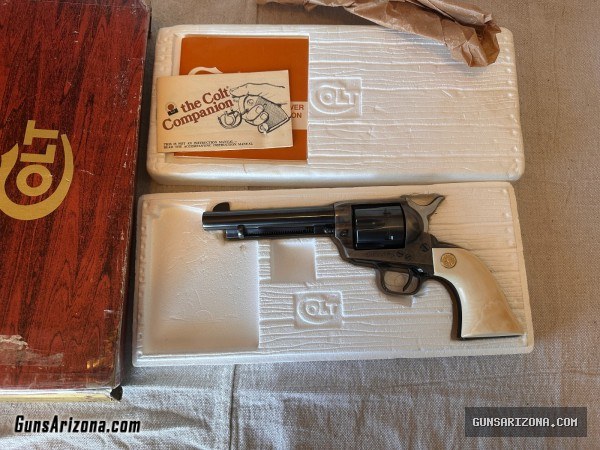 Colt 2nd Gen Single Action Army SAA .45 LC 4.75