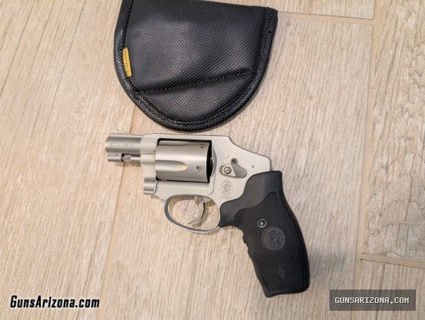 Smith and Wesson .38 Airweight with Crimson Trace Laser sight