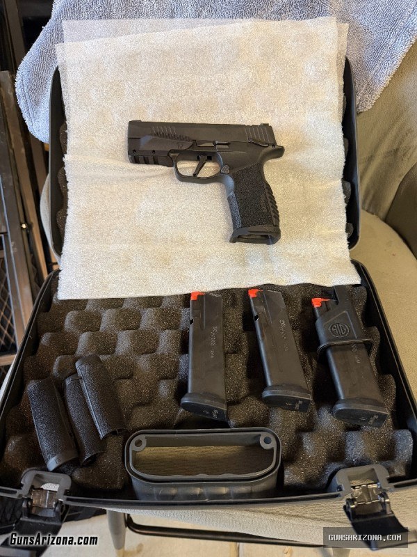 P365 XMacro TACOPS manual safety w/ Radian Backstrap + Magwell